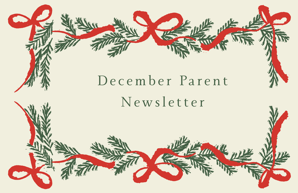 December Parent Newsletter