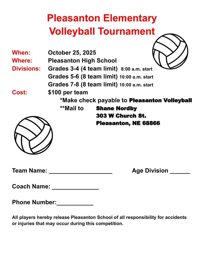 Youth Vball Tournament