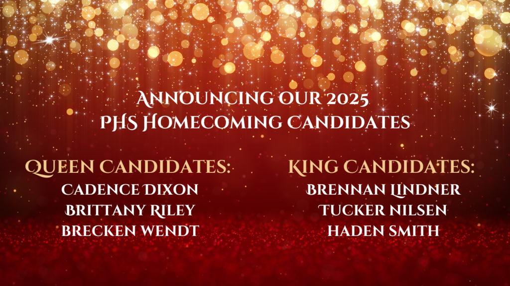 Homecoming Candidates 2025