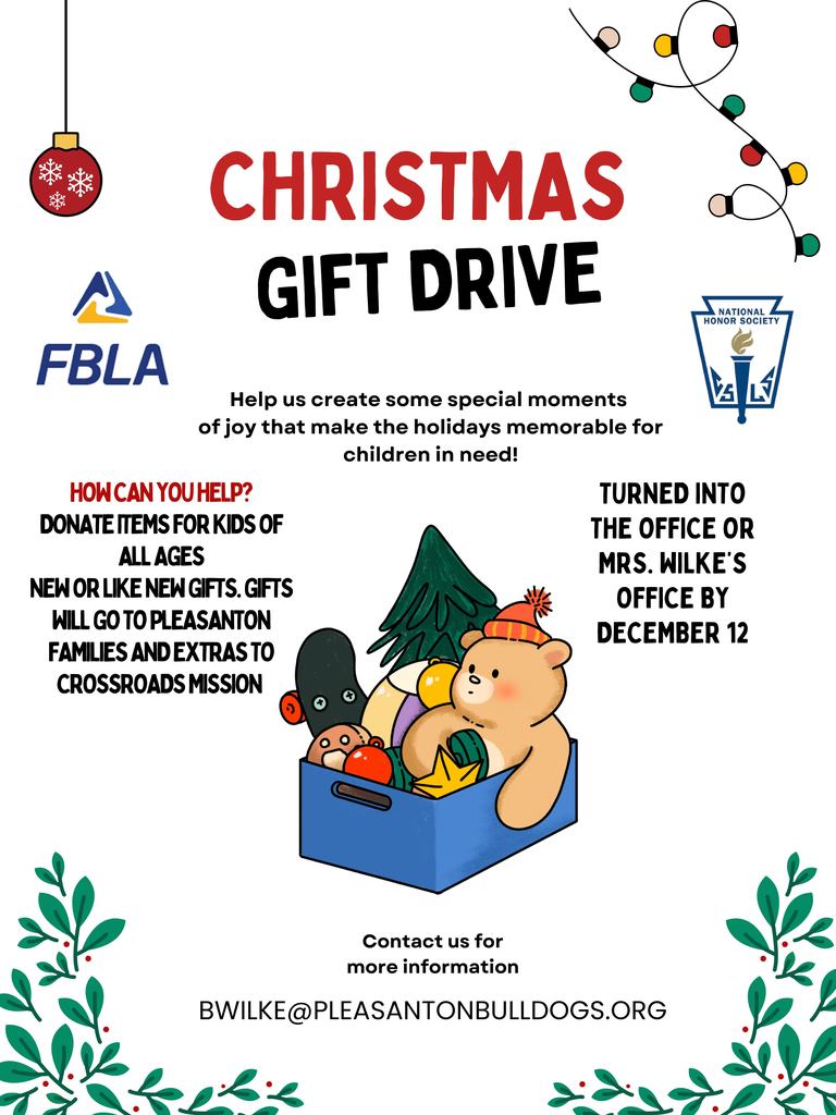 NHSFBLA toy drive 