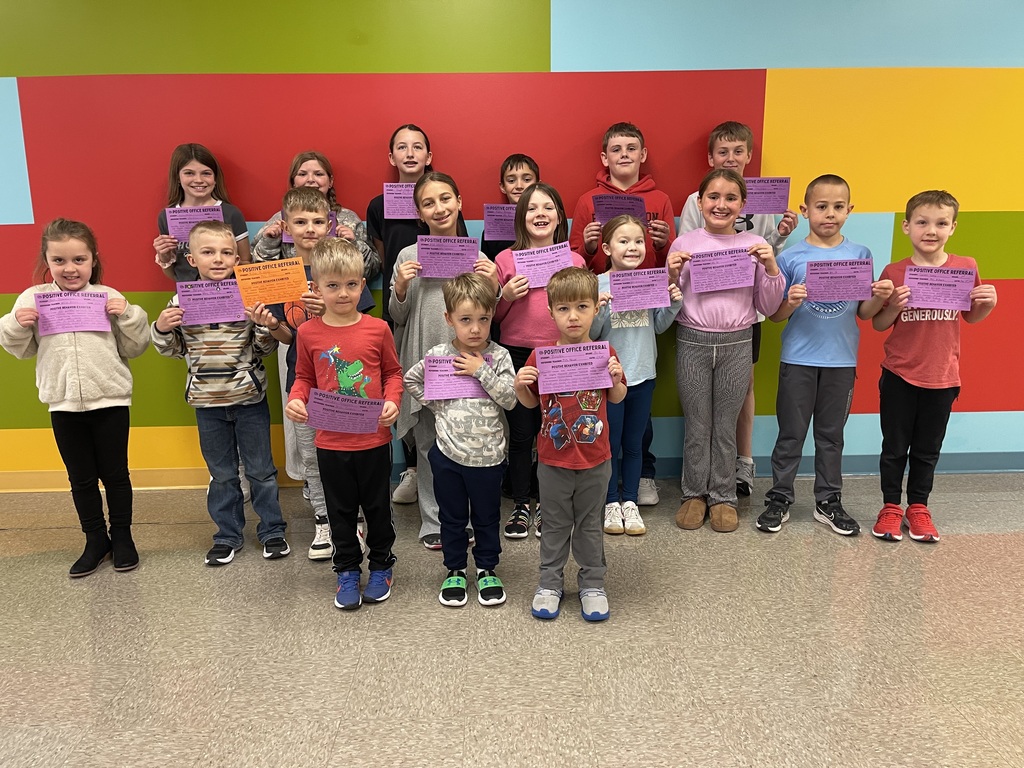 November Elementary Positive Office Referalls 