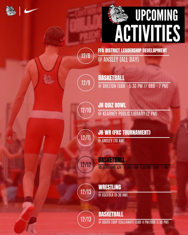 activities this week 