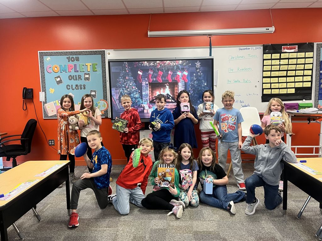 2nd Graders with Senior FRIENDS