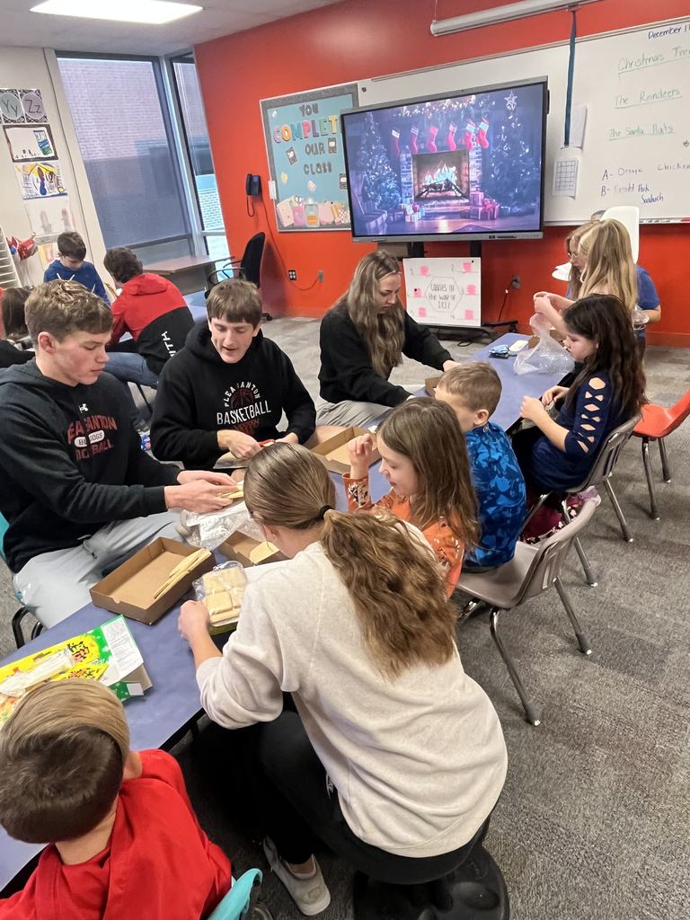 2nd Graders with Senior FRIENDS