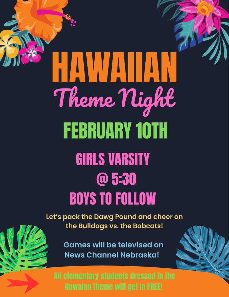 Hawaiian Theme Night - Basketball vs. Blue Hill