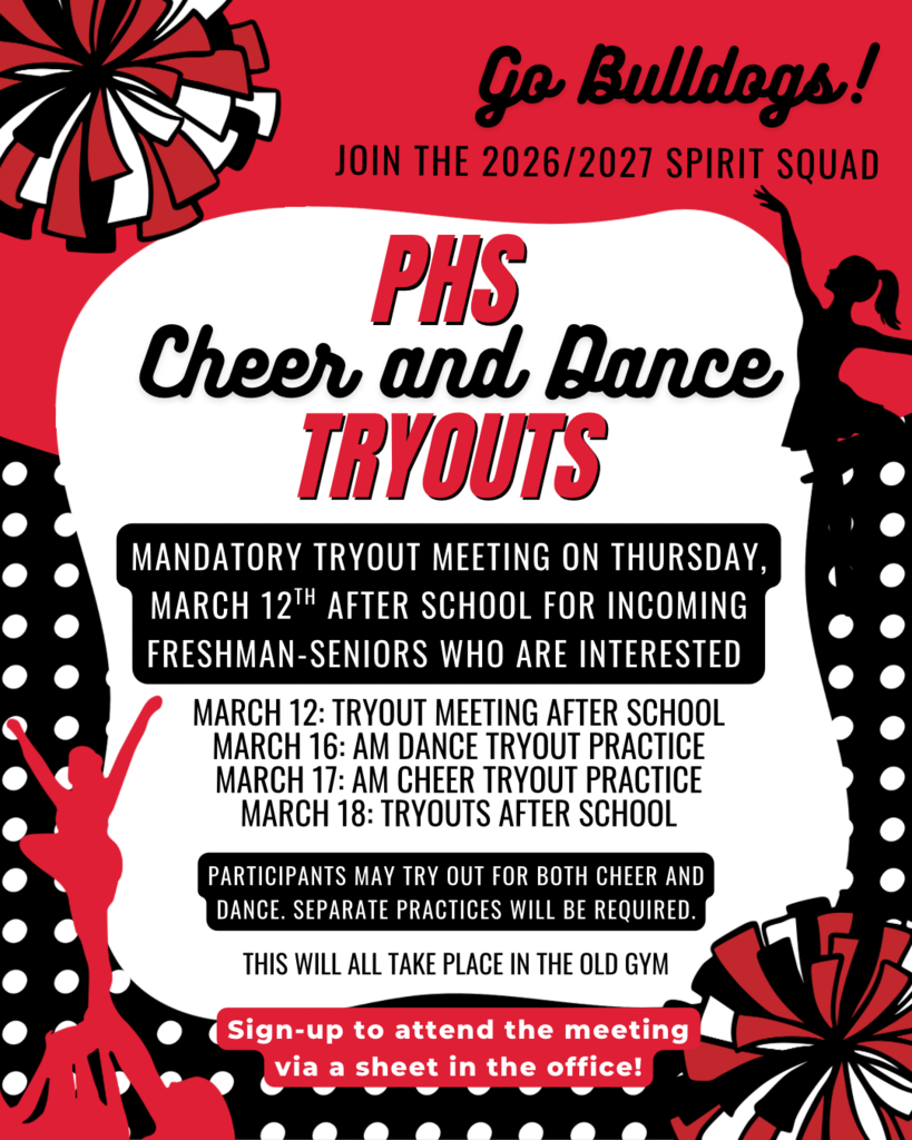 Cheer & Dance Tryouts - Coming Soon!
