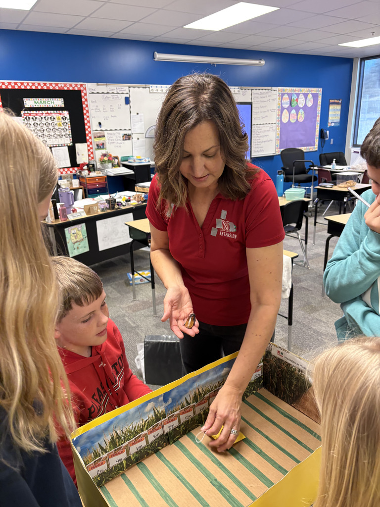Hissing Cockroaches in 6th Grade w/ Heidi Darby from Extension Office