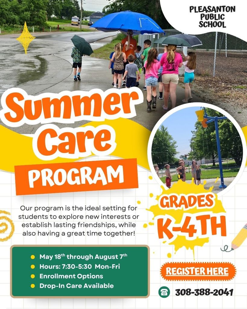 Summer Childcare Program Registration - REMINDER