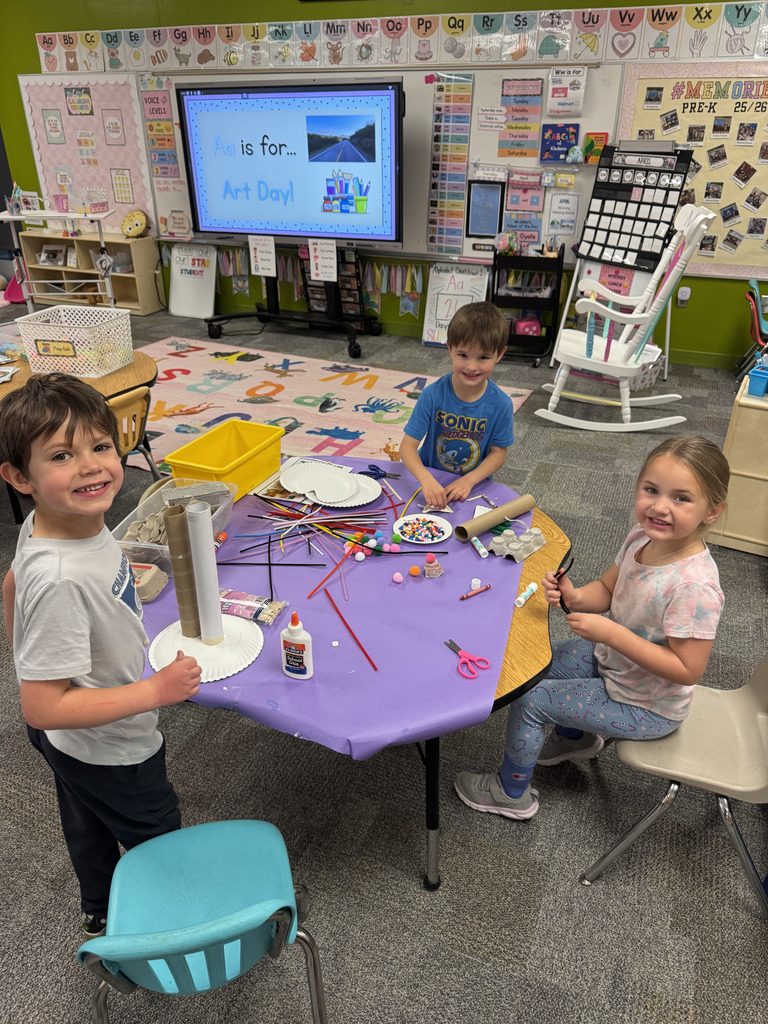 PreK Art Day -Alphabet Countdown 