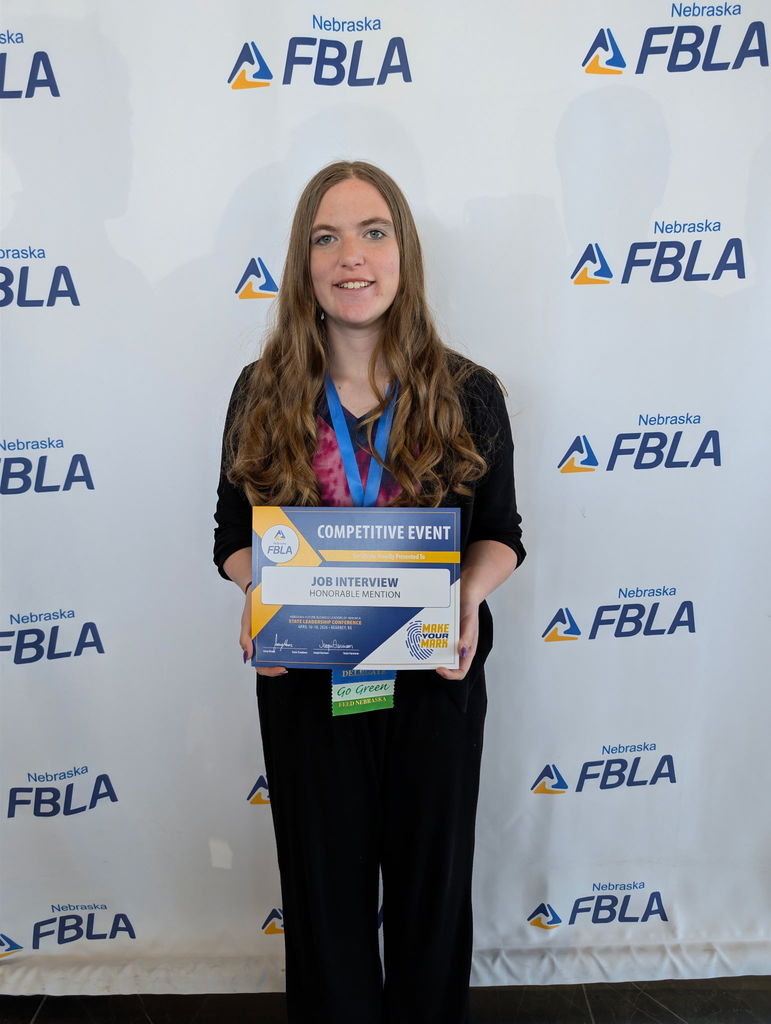 Claire Ahrens State FBLA