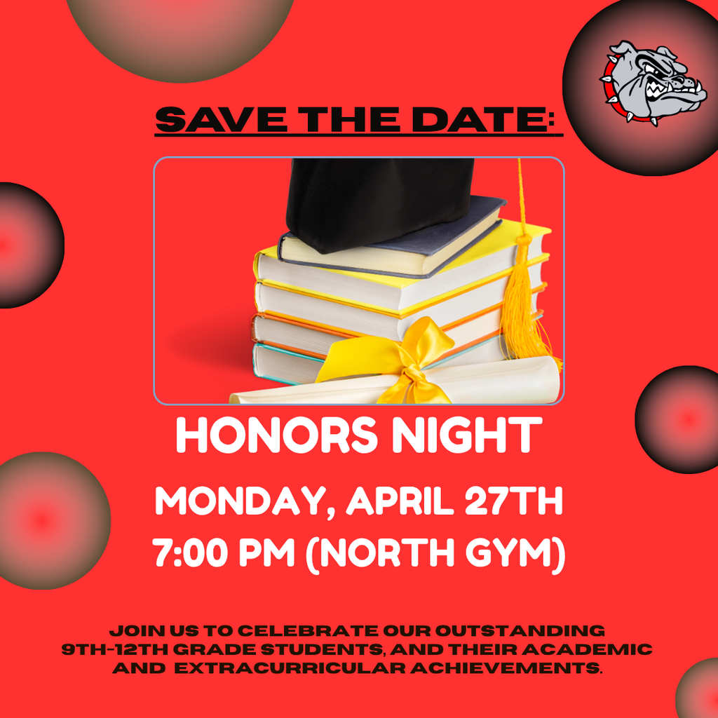 Honors Night Save the Date 