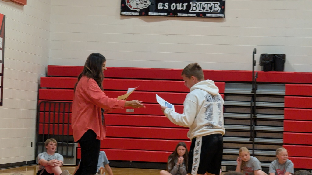 Middle School Awards 