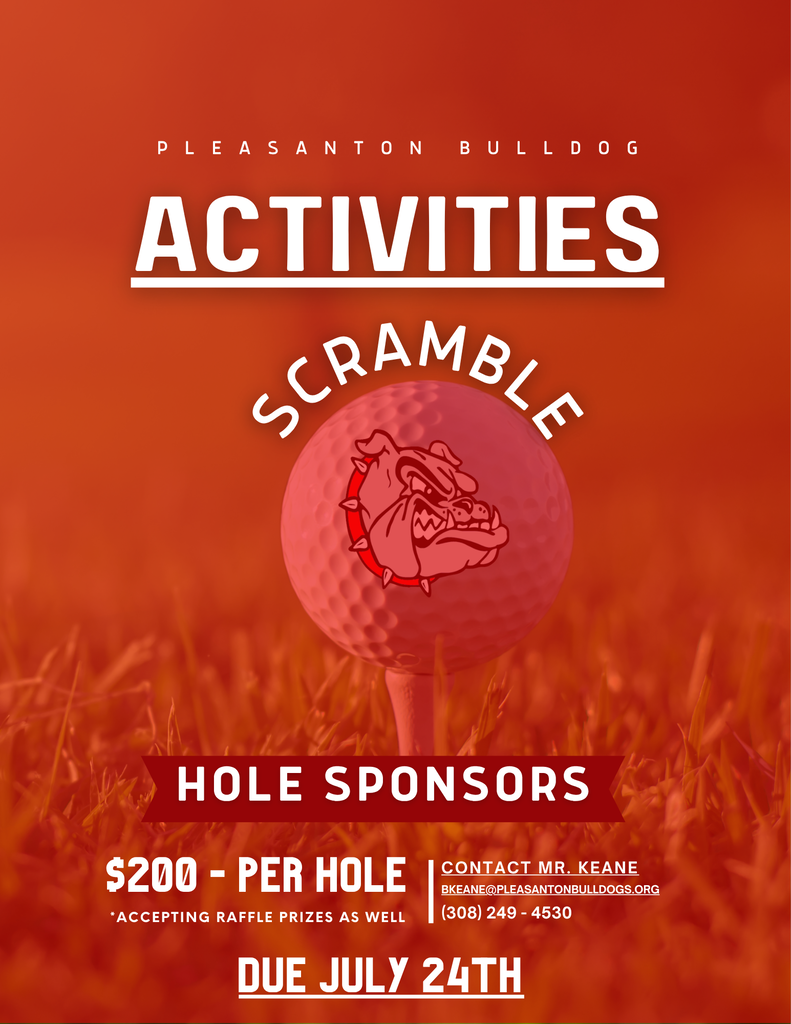 Activities Golf Scramble Sponsors