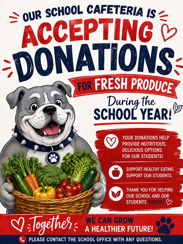 Fresh Produce Donations Welcome!