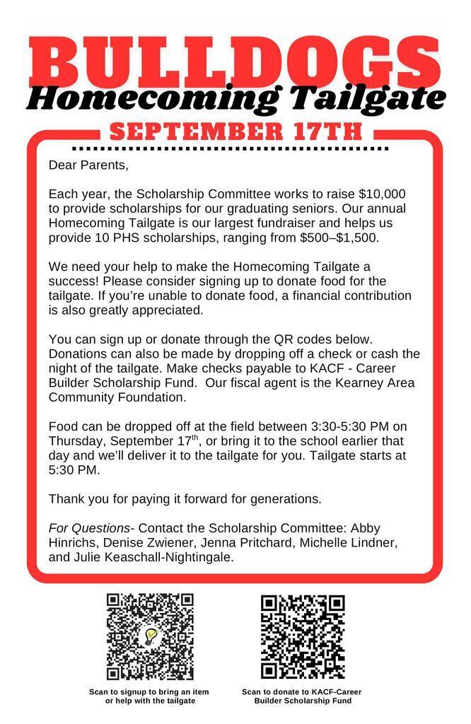 Homecoming Tailgate 2026