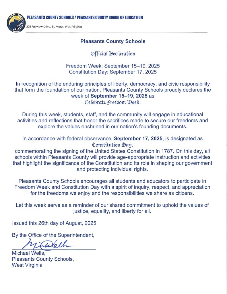 Celebrate Freedom Week