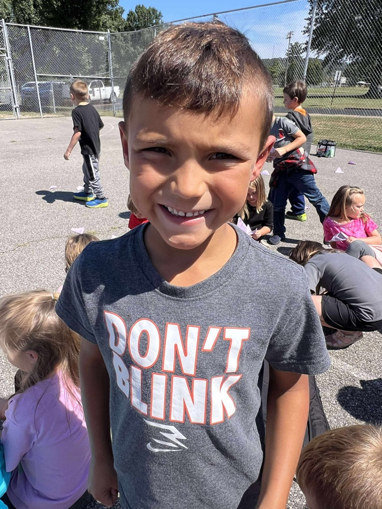butterfly release at Belmont Elementary School.
