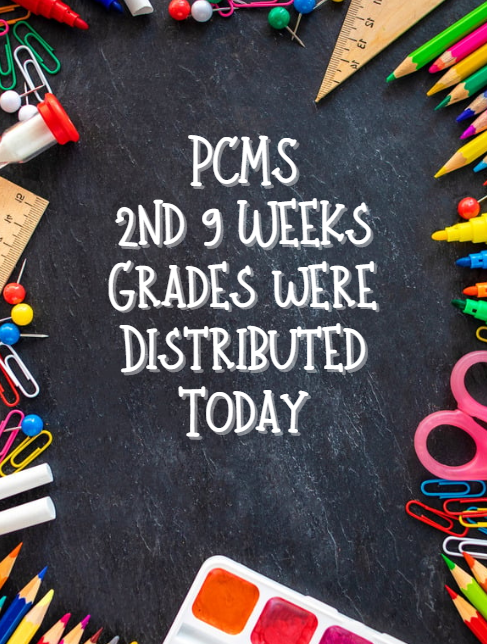 2nd 9 Weeks Grades