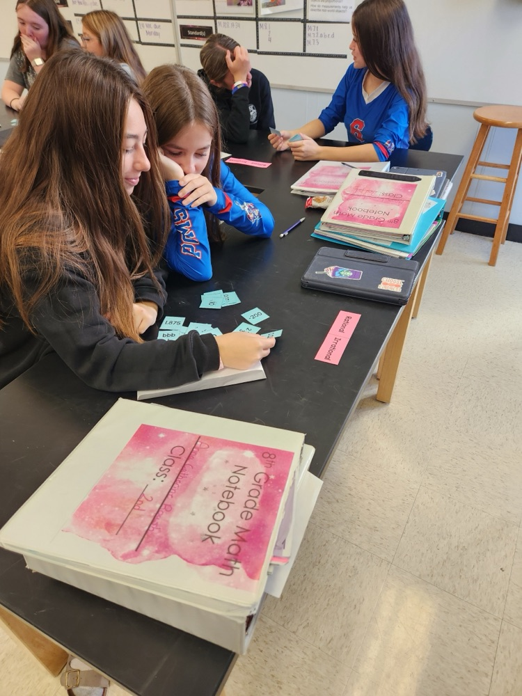 🧮 Who needs a worksheet when you can work with a partner? 😄 Students spent Monday classifying real numbers 🔢 and discovering how teamwork makes math click! 💬💡