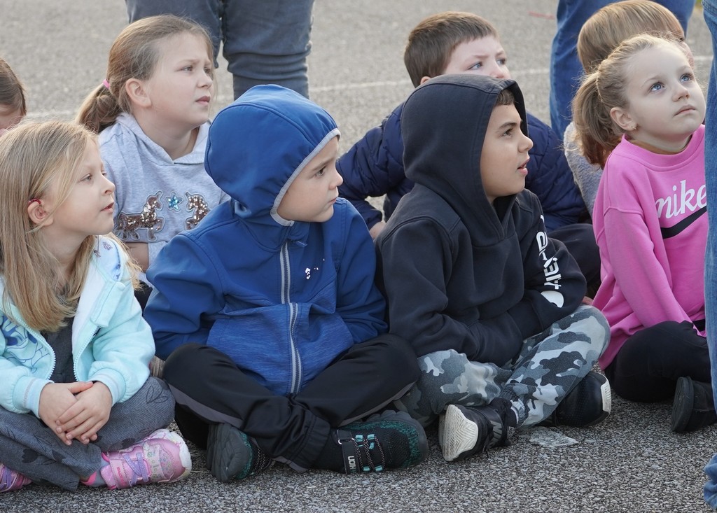 Belmont VFD provided fire safety lessons with Pre-K and K