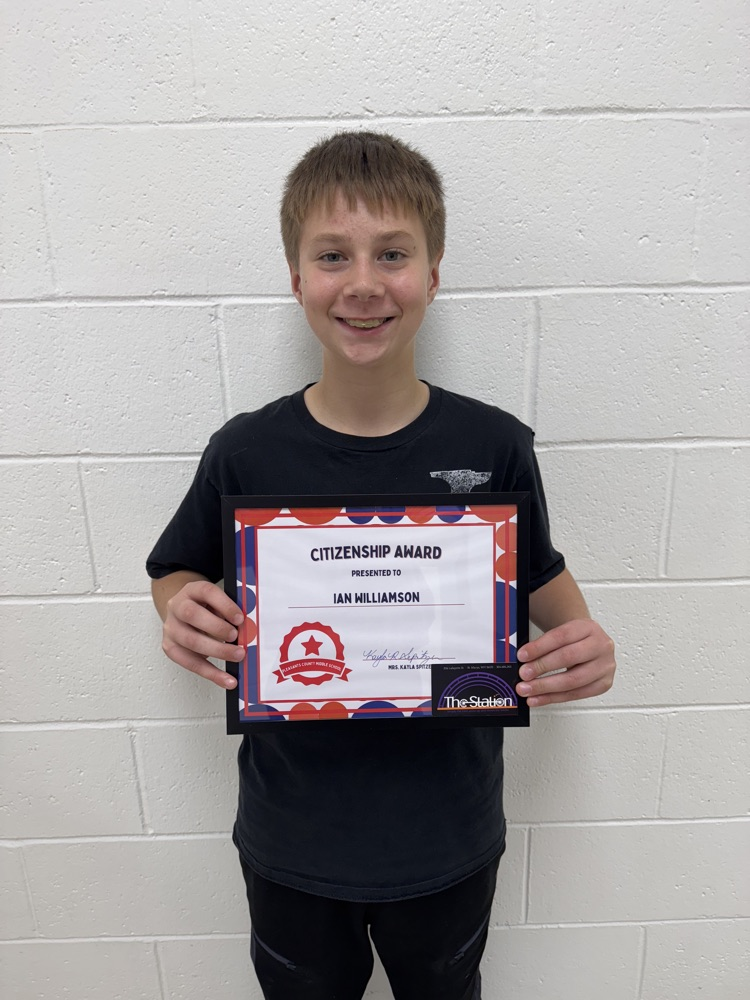 Citizenship Award Winners