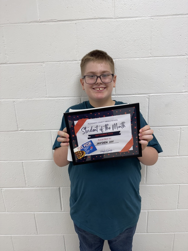 PCMS Student of the Month