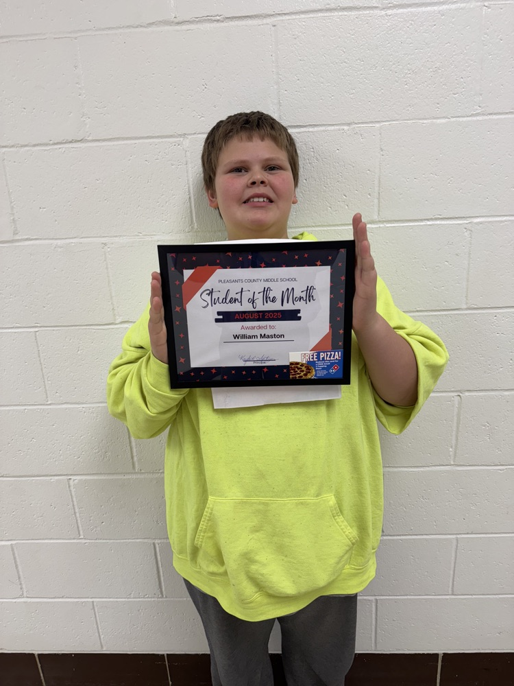 PCMS Student of the Month