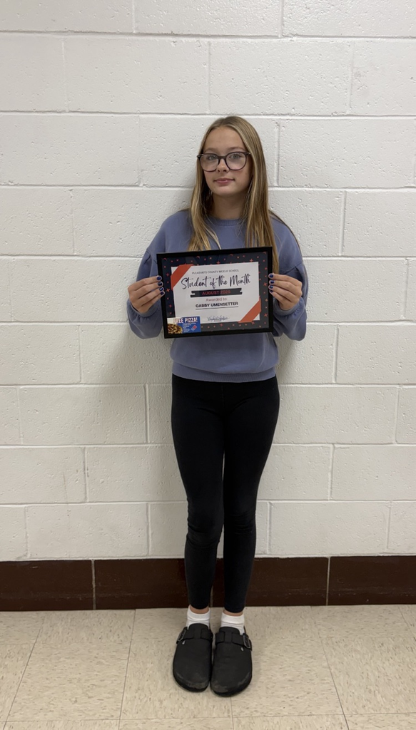 PCMS Student of the Month