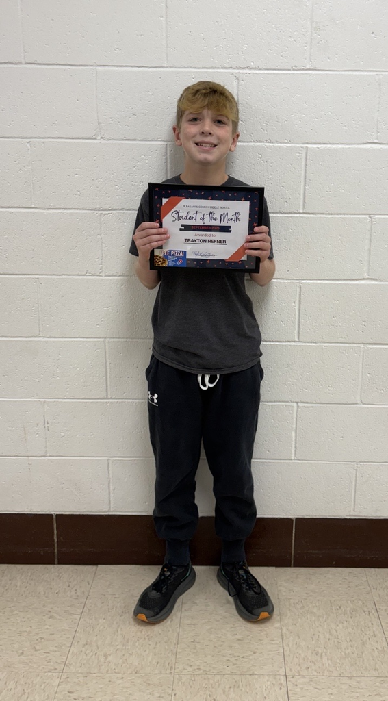 PCMS Student of the Month