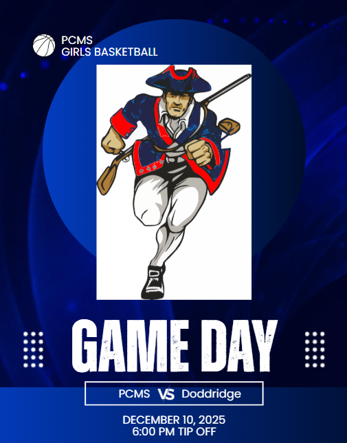 PCMS Girls Basketball Game Day