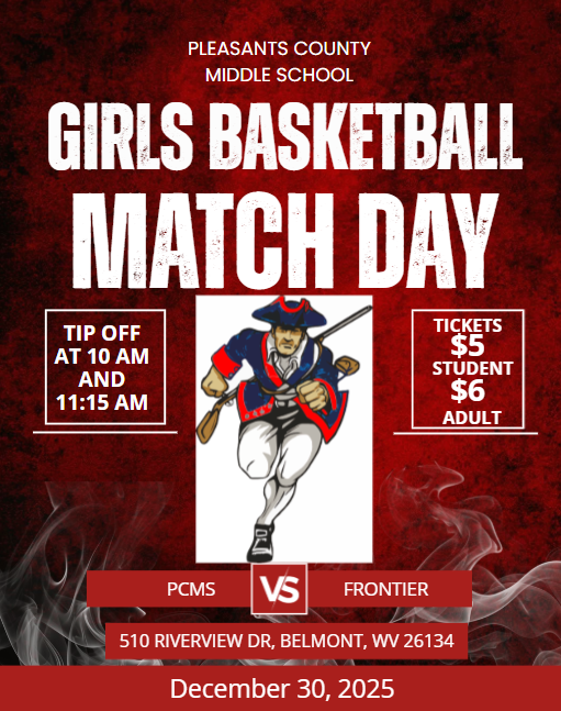 PCMS Girls Basketball Game Day