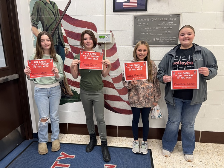 PCMS Student of the Week