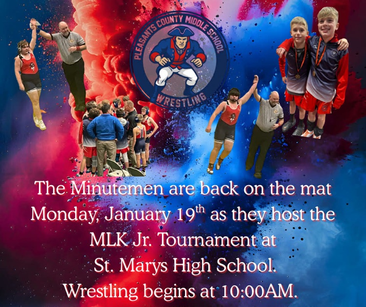 wrestling tournament Monday 