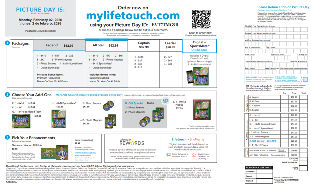 Winter Sports Pictures are coming announcement