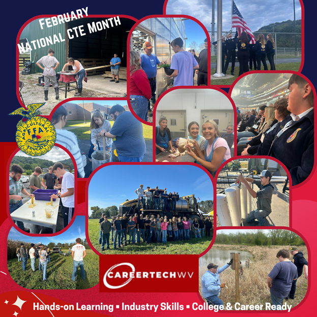 February National CTE Month Student Pictures