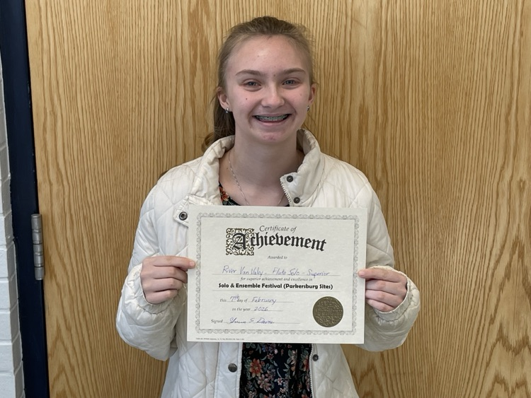 Flute Solo performance Superior rating