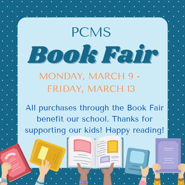 Book Fair flyer - March 9/13