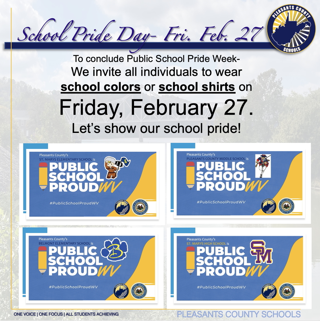 School Pride Day- February 27.