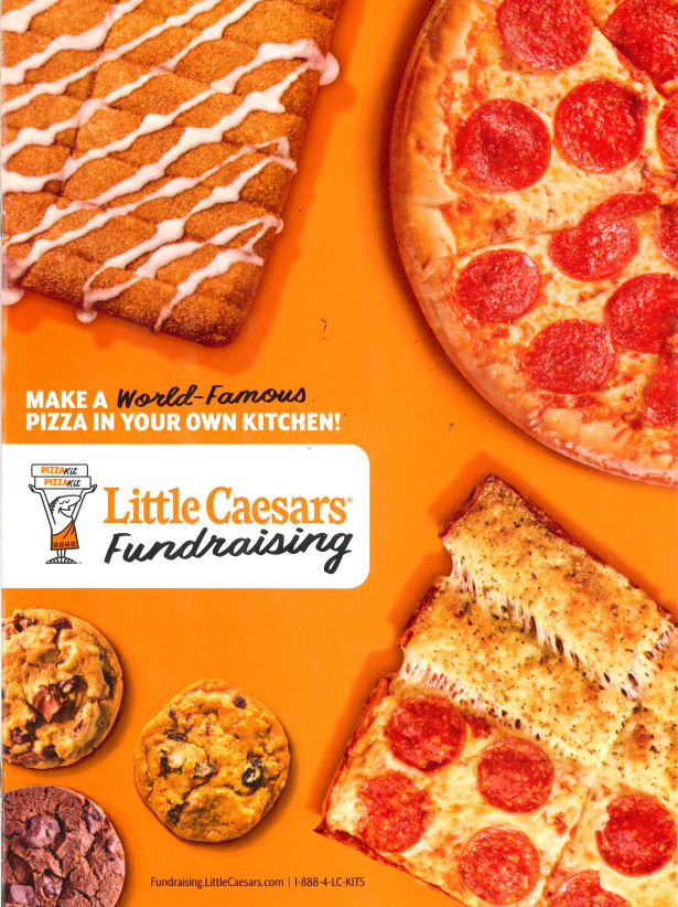 Little Caesars Fundraiser Menu