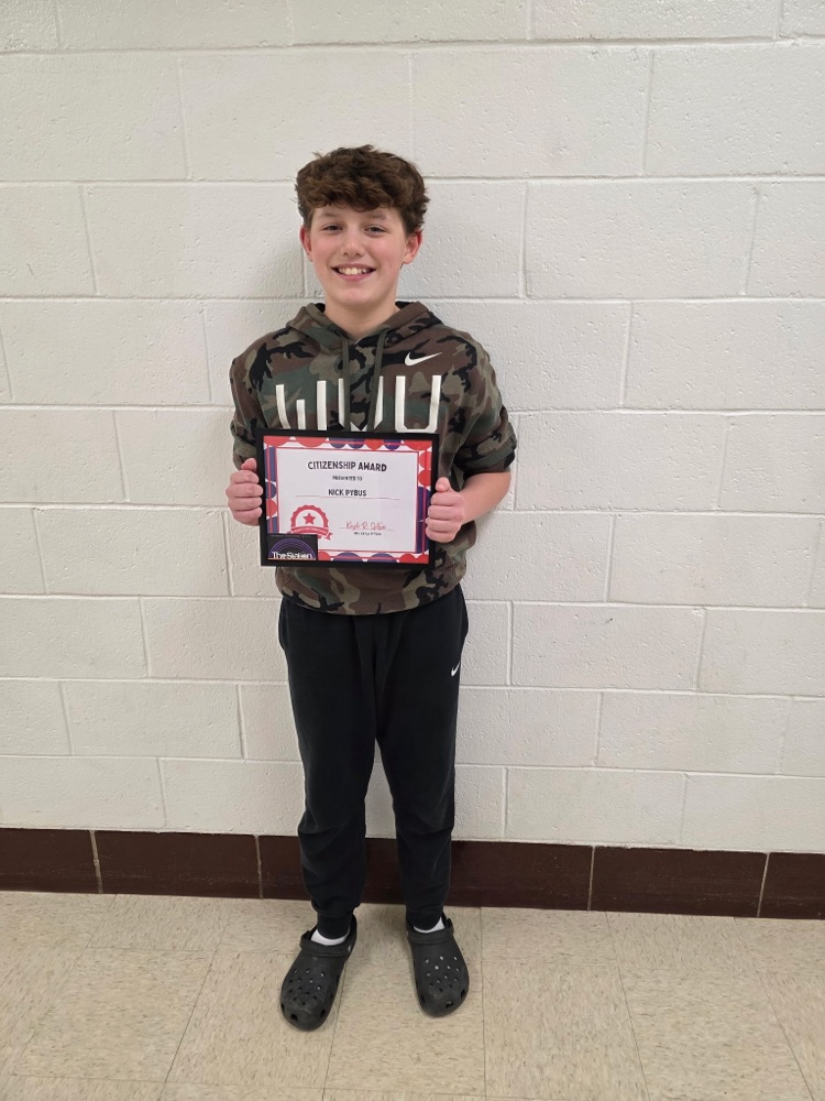 Citizenship Award Winners