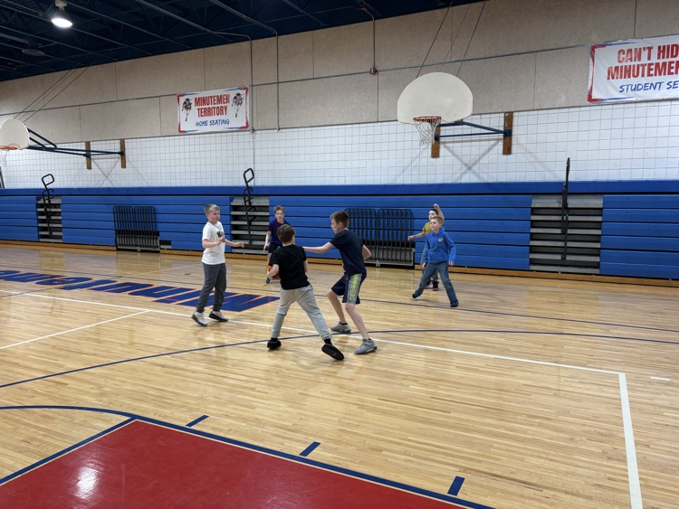 PBIS Club Day basketball