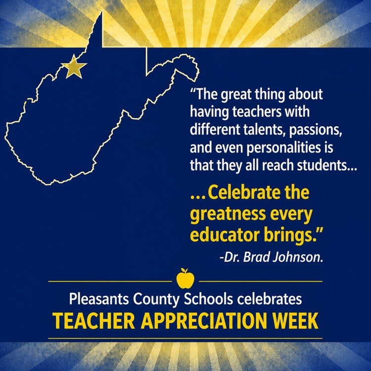 pleasants County School celebrates teacher appreciation week