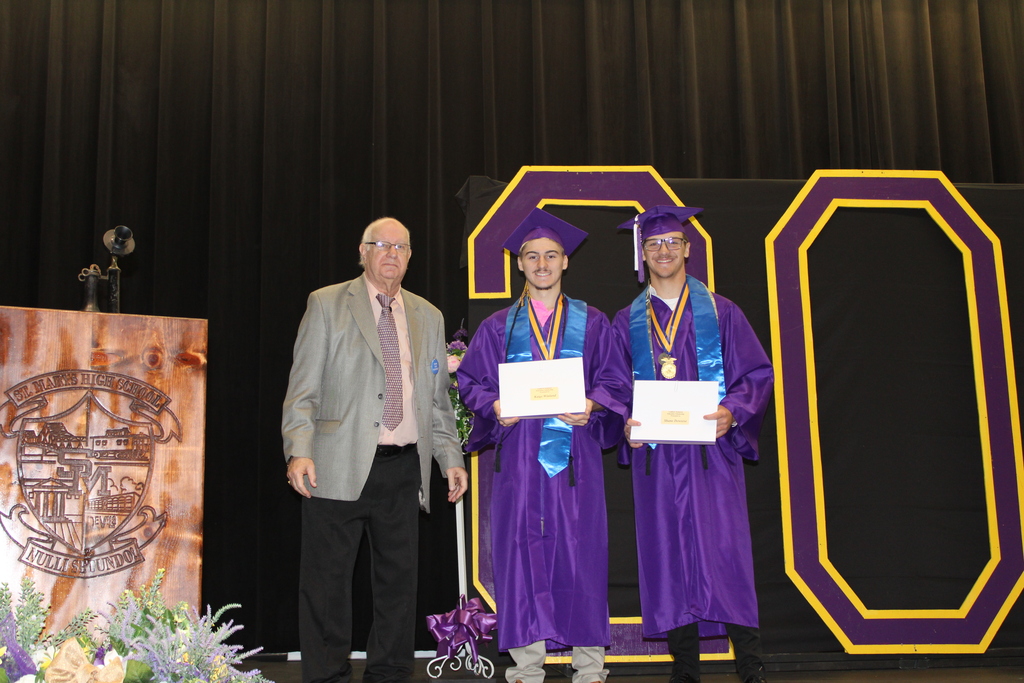 Ludford Technical Education Scholarship Kaige Winland and Shane Deweese