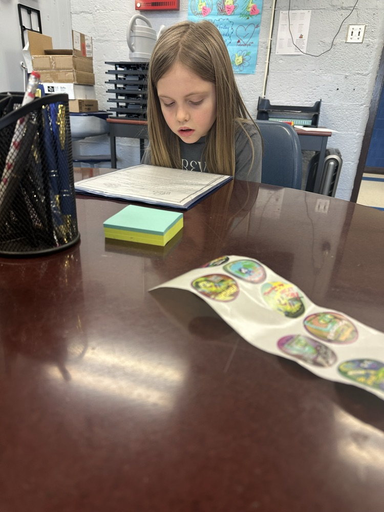 I love when they come to the office to read a story to me!