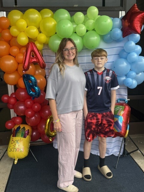 Mrs. Maston & student