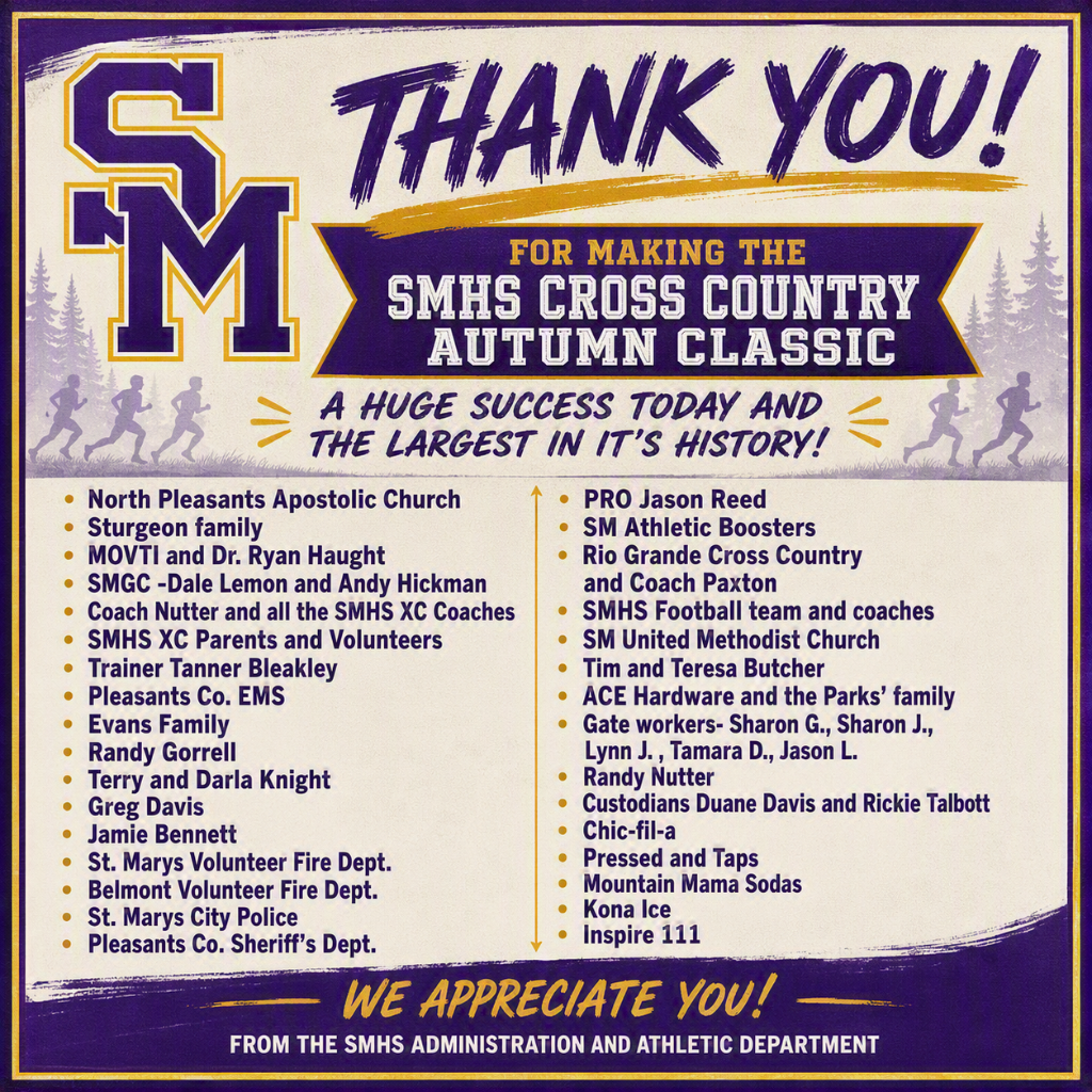 Autumn Classic Thank you flyer