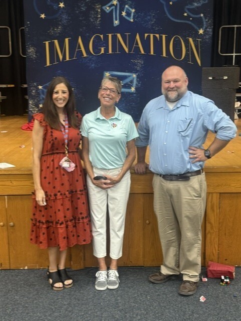 Mrs. Hamilton, Mary and Mr. Childers