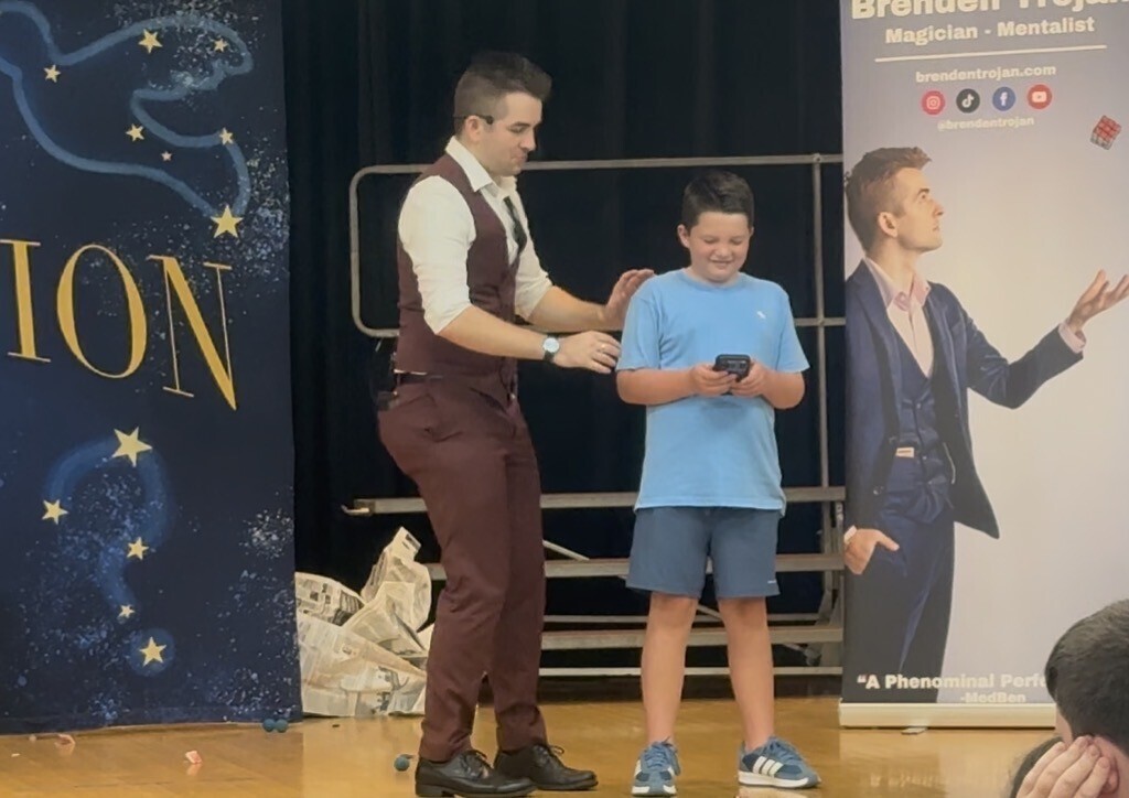 student and magician