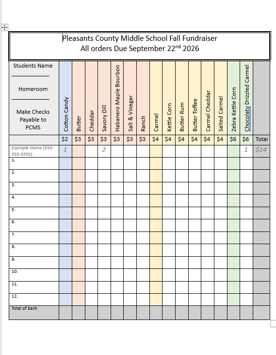 order form