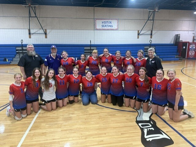 PCMS Volleyball Team